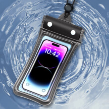 Xaoshaoyi Large Floating Waterproof Phone Pouch, Compatible with Universal Phones, IPX8 Dry Bag for Beach Cruise Diving