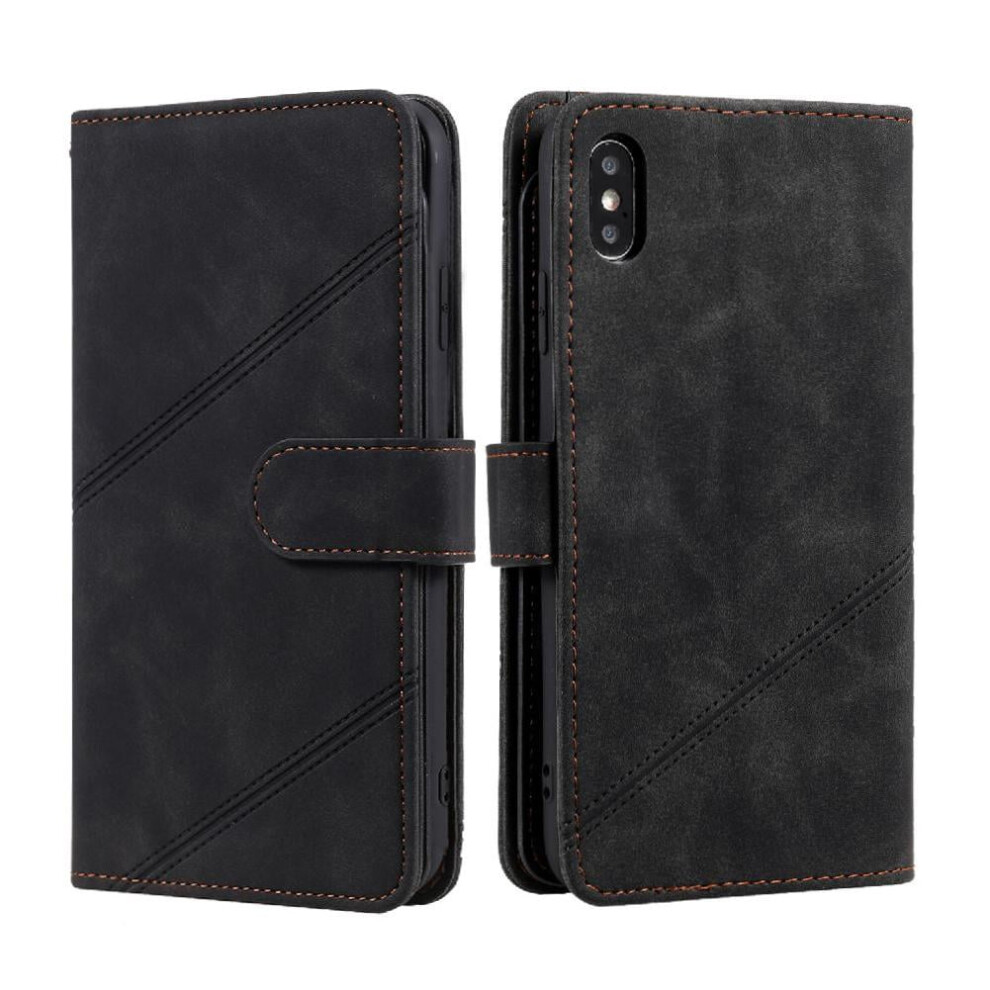 Case For Compatible With Iphone Xs Max Card Holder Kickstand Wristband Pu Leather Magnetic Wallet Flip Folio 9377112472102