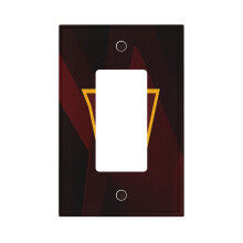Commanders Switching Lights Single Leather Roman Frame Switch Panel Wall Panel Single Double/Pull Light Switch