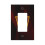 Commanders Switching Lights Single Leather Roman Frame Switch Panel Wall Panel Single Double/Pull Light Switch 1