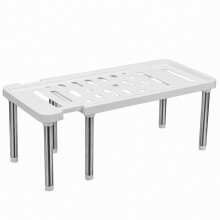 Adjustable 13 -24 Inch Kitchen Under Sink Rack,Kitchen Cupboard Rack Cabinet Rack, Home Storage Organizer Shelf