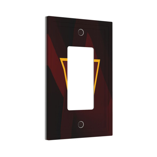 Commanders Switching Lights Single Leather Roman Frame Switch Panel Wall Panel Single Double/Pull Light Switch 1