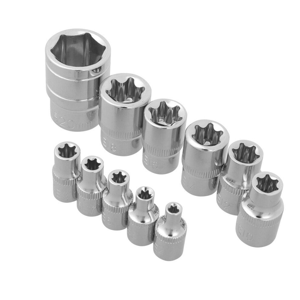 Soac 6506690@Mytrex0704, Hex Wrenches Plum Blossom Socket Wrench & Set, 11 Pieces 9027700466470
