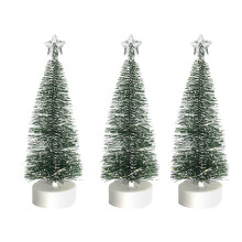Ympuoqn Christmas Decorations Indoor Outdoor 3pc Christmas Decoration Christmas Tree Lights, Home Decorations, Luminous Cedar LED Xmas Party Favors