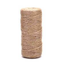 Natural hemp linen twine twisted burlap Jute yarn rope string D 80m
