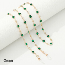Mordely Glasses Chain Glasses Cord GREEN green
