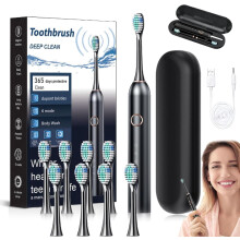 Blusongdeal Electric Toothbrush for Adults, Sonic Toothbrush with 6 Modes & Travel Case, Compatible with Blusongdeal