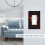 Commanders Switching Lights Single Leather Roman Frame Switch Panel Wall Panel Single Double/Pull Light Switch 8