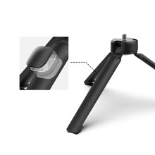 Versatile Mini Tripod with 1/4" Screw Interface Non-Slip Base Portable for Pocket Gimbal Cameras, Hands-Free Shooting