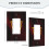 Commanders Switching Lights Single Leather Roman Frame Switch Panel Wall Panel Single Double/Pull Light Switch 5