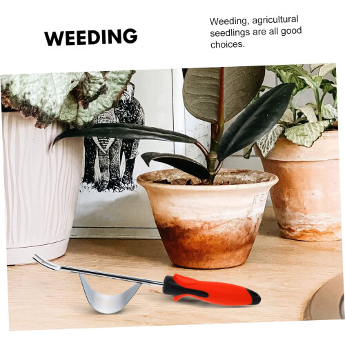 Stand Up Weed Puller Tool Heavy Duty Long Handle Root Remover for Lawn and Garden 1