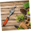 Stand Up Weed Puller Tool Heavy Duty Long Handle Root Remover for Lawn and Garden 3
