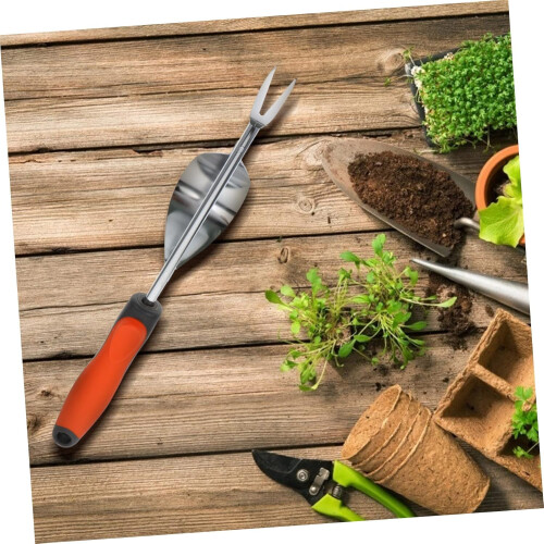 Stand Up Weed Puller Tool Heavy Duty Long Handle Root Remover for Lawn and Garden 2