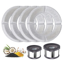 4 Pack Dog Water Bowl Filter Keeps Water Fresh for 8L 10L 12L Pet Fountain Replacement