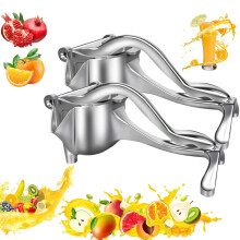 Heavy Duty Manual Citrus Juicer Aluminum Hand Press Lemon Squeezer with Ergonomic Lever Grip