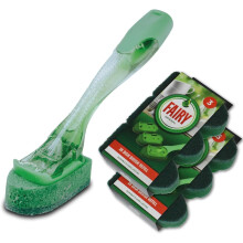 Fairy Soap Dispensing Washing Up Brush Plus 2 Packs Refills