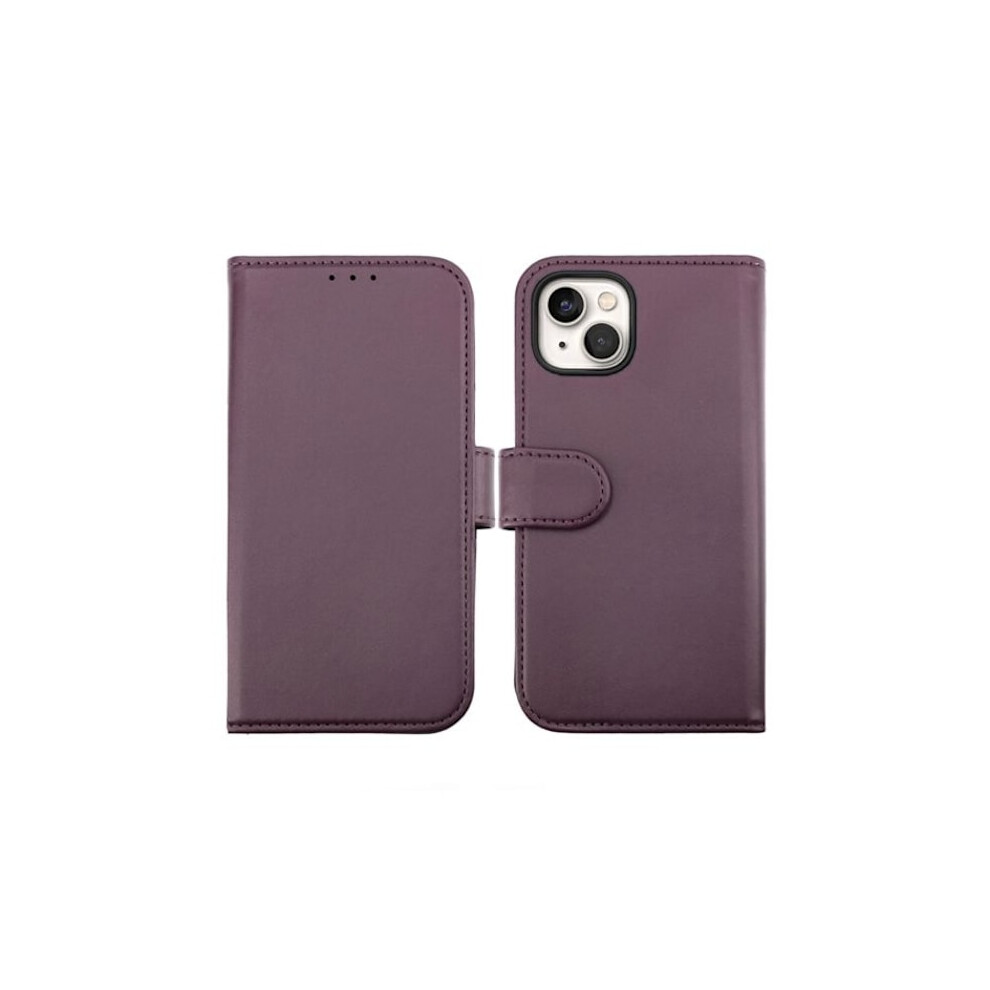 Compatible With Iphone 15 Wallet Case Magnet Rvelon - Purple 9027700469846