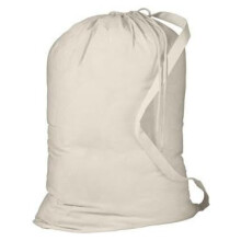 Heavy Canvas Laundry Bags W/Shoulder Strap (Small-Medium-Large) (Medium)