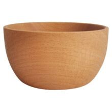 Wood Bowls For Food Smooth Surface Pasta Bowls Wooden Bowls Salad Serving Bowl Whole Wood Production Fruit Tray