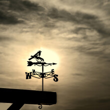 YiFudd Weather Vane Decoration Roof Weather Vane Garden Courtyard Decoration