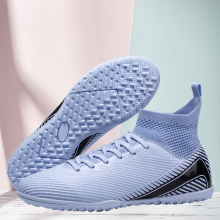 (7066S-lan, 43) New Arrival Men's Soccer Cleats, Futsal Football Training Shoes for Boys