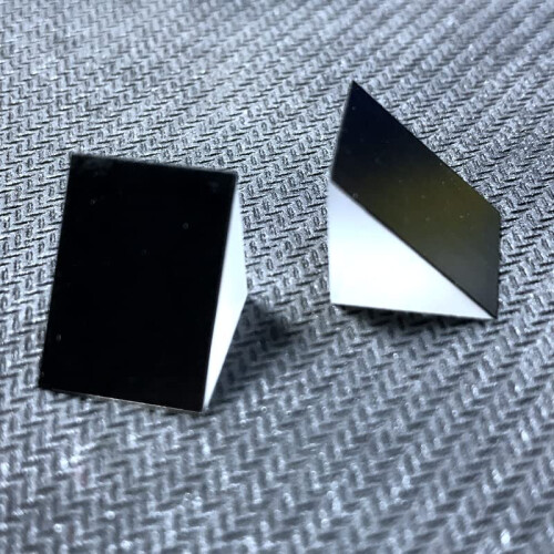 15mm Right Angle Prism with Beamsplitter Coating,  Clarity Optics for Precision Reflection 2