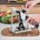 Professional Kitchen Knife Sharpener with SpringAction Tungsten Arms for Fast Sharpening All Blades 1