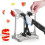 Professional Kitchen Knife Sharpener with SpringAction Tungsten Arms for Fast Sharpening All Blades 5