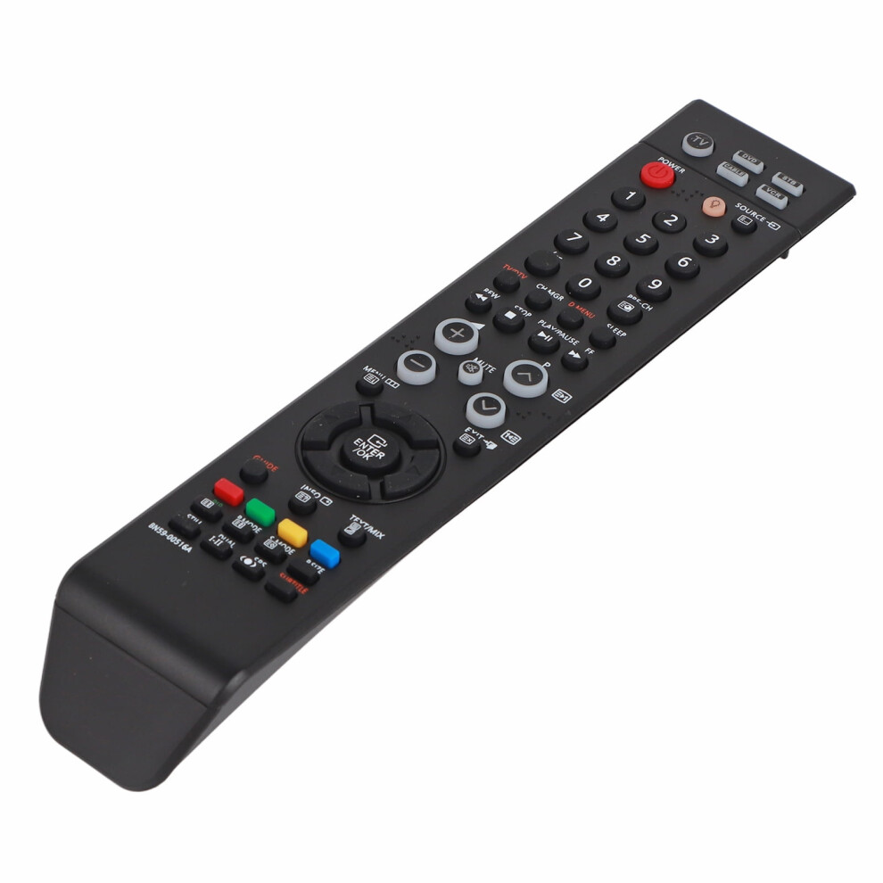 Emoshayoga Mando A Distancia De Tv, Mando A Distancia De Televisiã³N, Mando A Distancia De Repuesto Para Compatible With Samsung Bn59-00516A Tv Negro 9377112480114