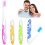 4-pack foldable travel duck brush, portable and soft 1