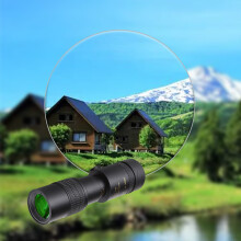 Herrnalise 10-300x40 Zoom Lens with Clip, HD Universal Kit, Good Color Reproduction, Compatible with Most Cell Phones for Various Occasions