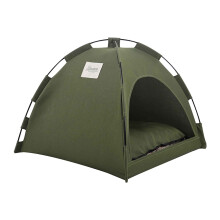 Ruhiku GW Summer Pad Outdoor Breathable Foldable Solid Color Minimalist Pet Cage Pet Tent