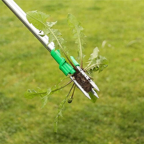 Stand Up Weed Puller with 3Claw Grip Long Handle Manual Weeding Tool for Garden and Backyard 2