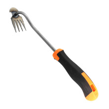 Weed Removal Tool Hand Weeder with Ergonomic Long Handle and Durable Manganese Steel Blade for Garden and Lawn