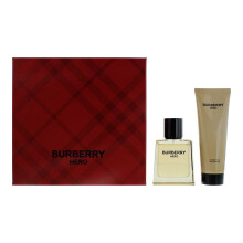 Burberry Hero 50ml Eau de Toilette Gift Set 75ml Shower Gel for Him