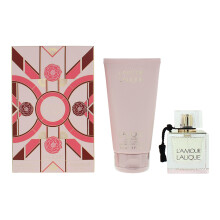 Lalique L'amour 50ml Eau de Parfum Gift Set 150ml Body Lotion for Her