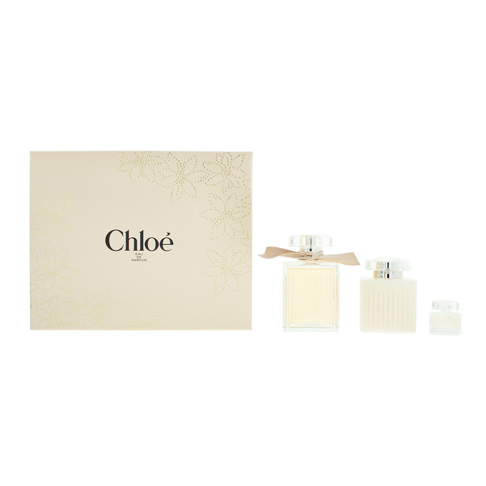 Photos - Women's Fragrance Chloe ChloÃ© 100ml Eau de Parfum Gift Set 100ml Body Lotion, 5ml Eau de Parfum for Her 