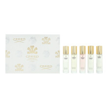 Creed 10ml Eau de Parfum Gift Set Aventu, Love In White, Wind Flowers, Royal Princess Oud, Spring Flowers for Her