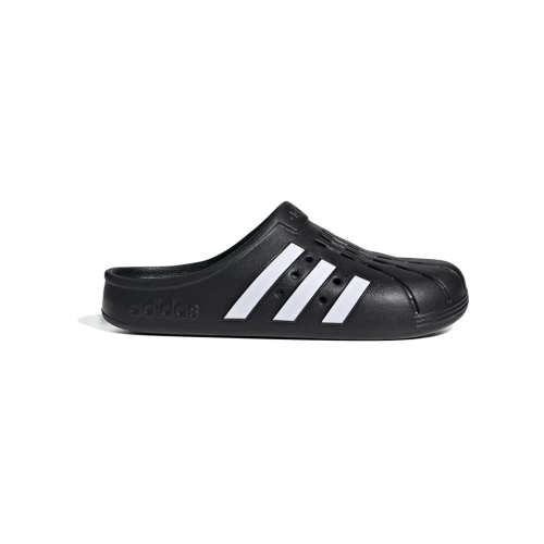 Adidas Adidas Adilette Clogs Black White UK 9