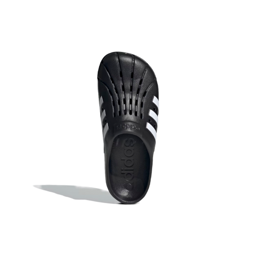 Adidas Adidas Adilette Clogs Black White UK 6 2