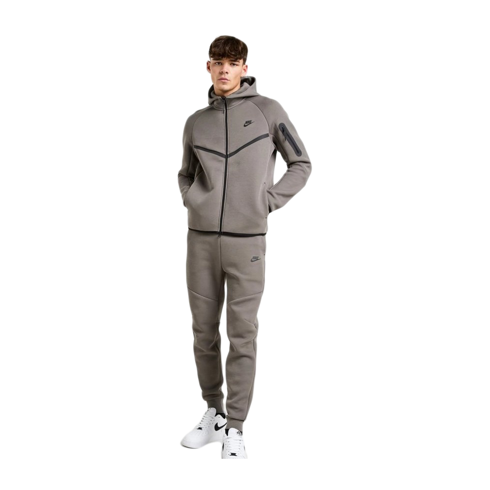 Nike Tech Fleece Windrunner Jacket Brown Uk Xl