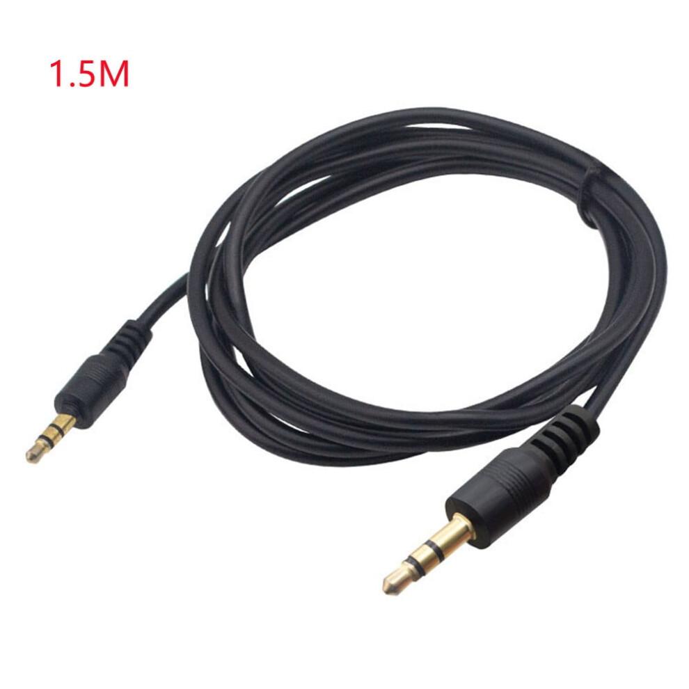 1.5Mm Car Audio Extension Cable Stereo Headphone Aux Male To Male Auxiliary Cord 9027700482104