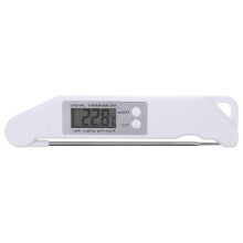 Digital Temp Tester Foldable Meat Thermometer Stainless Steel Magnetic Gauge