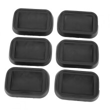 DEWIN Cup with Wheels - 6pcs/set Anti-slip Rubber Furniture Cups Compatible with Sofas, Beds, Chairs, Floors