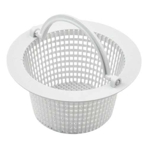 Pool Skimmer Basket with Handle for Efficient Debris Capture, Durable ABS Pool Filter Replacement
