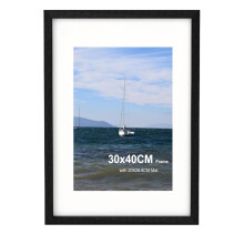 Szyeequoo 30x40 Picture Frame,30CMx40CM with Mat,Wall Mounting 30x40CM