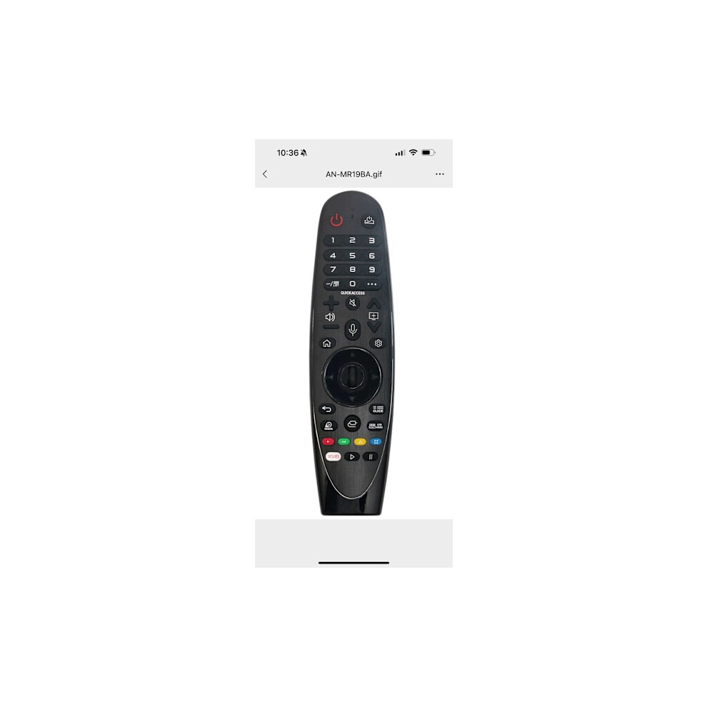 Compatible With Lg Magic Remote Akb75855503 Mr19ba, Supports Netflix & Prime Video Hotkeys, Voice Control, Mouse Function 9027700484368
