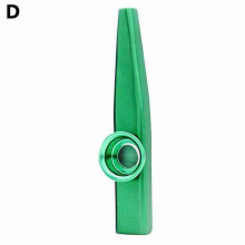 Clerance! Green Brass Instrument Kazu Flute Metal Kazoo Kazoo Kazu Flute