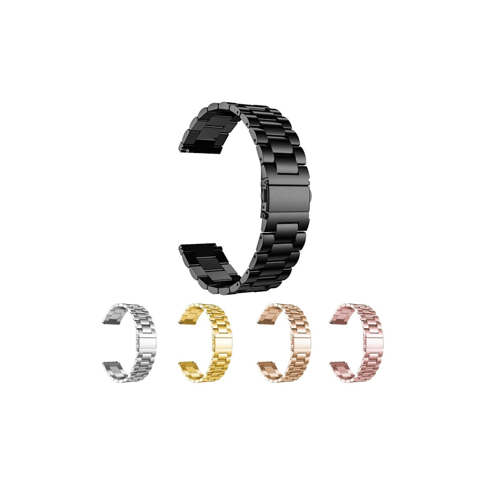 Skalo Link Bracelet For Compatible With Oneplus Watch 2/2R - More Colors Black 9027700487451