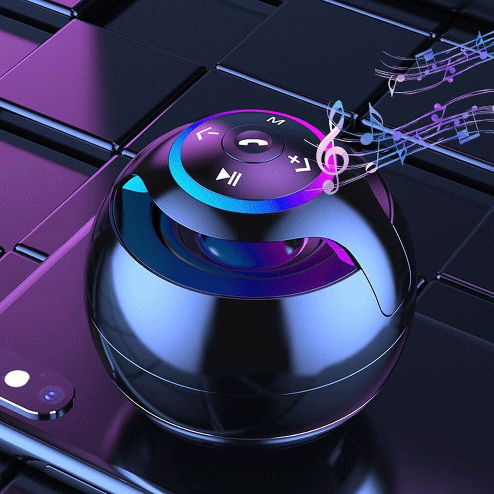 Jacenvly Summer Home Trend Colorful Ball Card Bluetooth Speaker Subwoofer Call Portable Outdoor Mini Speaker 9027700488014